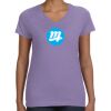 Women's V-Neck Fine Jersey Tee Thumbnail