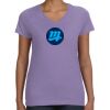 Women's V-Neck Fine Jersey Tee Thumbnail