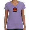 Women's V-Neck Fine Jersey Tee Thumbnail