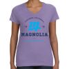 Women's V-Neck Fine Jersey Tee Thumbnail
