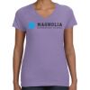 Women's V-Neck Fine Jersey Tee Thumbnail