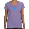 Women's V-Neck Fine Jersey Tee Thumbnail