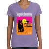 Women's V-Neck Fine Jersey Tee Thumbnail