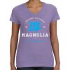 Women's V-Neck Fine Jersey Tee Thumbnail