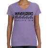 Women's V-Neck Fine Jersey Tee Thumbnail