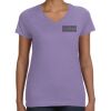 Women's V-Neck Fine Jersey Tee Thumbnail