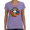 Women's V-Neck Fine Jersey Tee Thumbnail