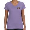 Women's V-Neck Fine Jersey Tee Thumbnail
