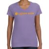 Women's V-Neck Fine Jersey Tee Thumbnail