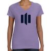 Women's V-Neck Fine Jersey Tee Thumbnail