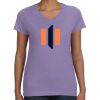 Women's V-Neck Fine Jersey Tee Thumbnail
