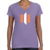 Women's V-Neck Fine Jersey Tee Thumbnail