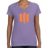 Women's V-Neck Fine Jersey Tee Thumbnail