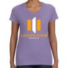 Women's V-Neck Fine Jersey Tee Thumbnail