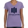 Women's V-Neck Fine Jersey Tee Thumbnail