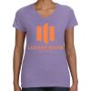 Women's V-Neck Fine Jersey Tee Thumbnail
