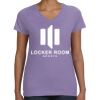 Women's V-Neck Fine Jersey Tee Thumbnail