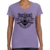 Women's V-Neck Fine Jersey Tee Thumbnail