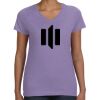 Women's V-Neck Fine Jersey Tee Thumbnail