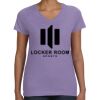 Women's V-Neck Fine Jersey Tee Thumbnail