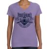 Women's V-Neck Fine Jersey Tee Thumbnail