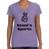 Women's V-Neck Fine Jersey Tee Thumbnail