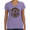 Women's V-Neck Fine Jersey Tee Thumbnail
