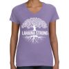 Women's V-Neck Fine Jersey Tee Thumbnail