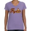 Women's V-Neck Fine Jersey Tee Thumbnail