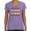 Women's V-Neck Fine Jersey Tee Thumbnail