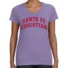 Women's V-Neck Fine Jersey Tee Thumbnail
