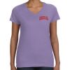 Women's V-Neck Fine Jersey Tee Thumbnail