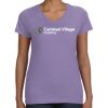 Women's V-Neck Fine Jersey Tee Thumbnail