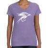 Women's V-Neck Fine Jersey Tee Thumbnail