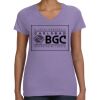 Women's V-Neck Fine Jersey Tee Thumbnail