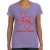 Women's V-Neck Fine Jersey Tee Thumbnail