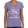Women's V-Neck Fine Jersey Tee Thumbnail