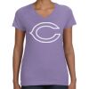 Women's V-Neck Fine Jersey Tee Thumbnail