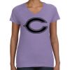 Women's V-Neck Fine Jersey Tee Thumbnail