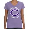 Women's V-Neck Fine Jersey Tee Thumbnail