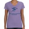 Women's V-Neck Fine Jersey Tee Thumbnail