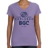 Women's V-Neck Fine Jersey Tee Thumbnail