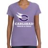 Women's V-Neck Fine Jersey Tee Thumbnail