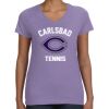 Women's V-Neck Fine Jersey Tee Thumbnail