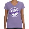 Women's V-Neck Fine Jersey Tee Thumbnail