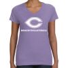 Women's V-Neck Fine Jersey Tee Thumbnail