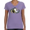Women's V-Neck Fine Jersey Tee Thumbnail