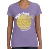 Women's V-Neck Fine Jersey Tee Thumbnail