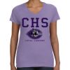 Women's V-Neck Fine Jersey Tee Thumbnail