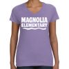 Women's V-Neck Fine Jersey Tee Thumbnail